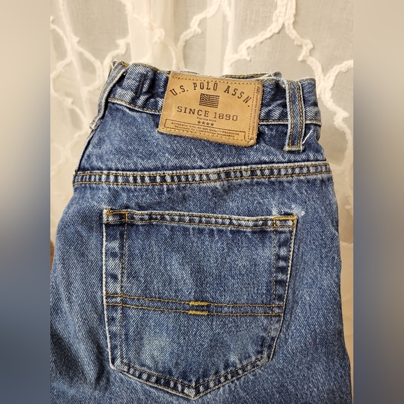 Y2K Vintage US Polo Assn Jeans Blue Denim - Picture 3 of 6
